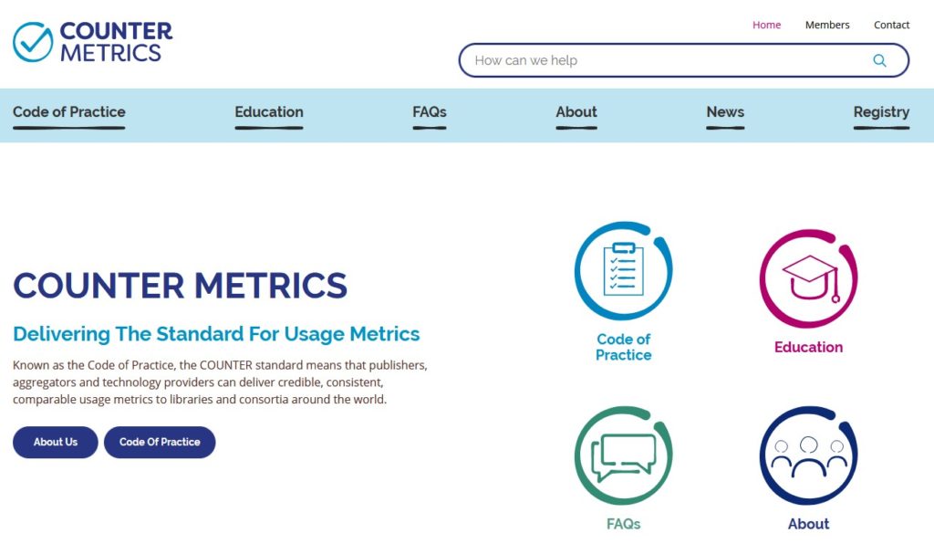 capture d'écran du nouveau site web counter metrics